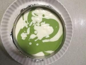  「烤箱」无需烤箱??零失败??抹茶大理石慕斯??入口即化