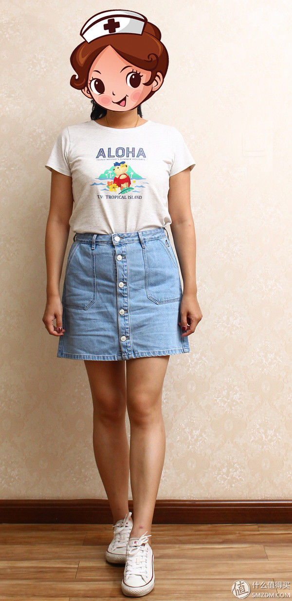 五折买到的小熊女装简单晒