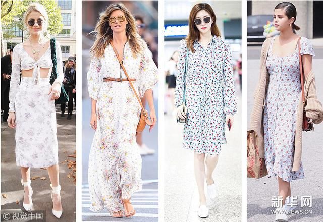 夏日裙子穿出新花样 清爽靓丽的风景线