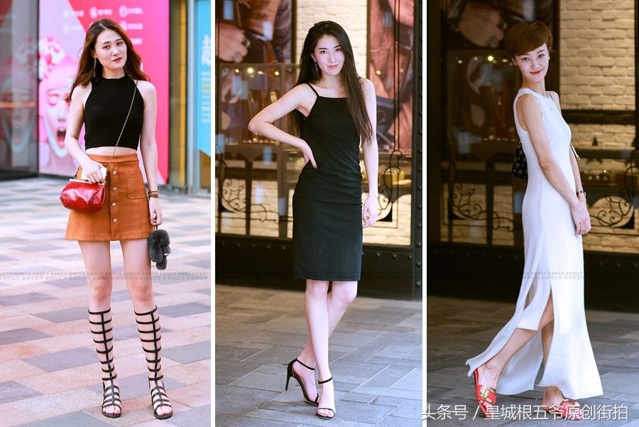 街拍:夏天穿着非黑即白的风格不仅清爽而且非常亮眼