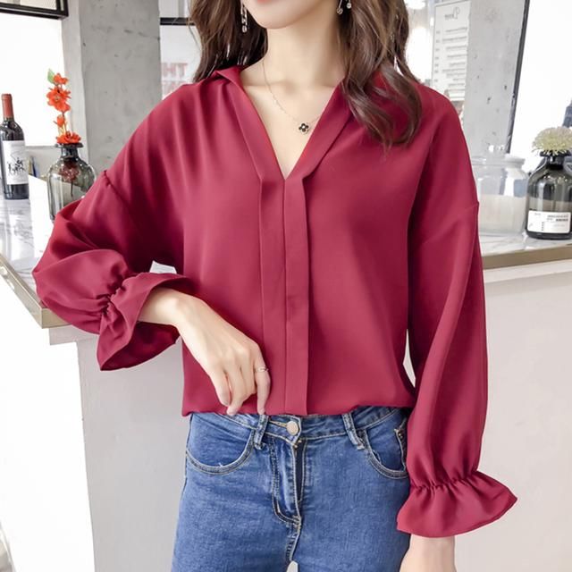 精致秋款女上衣，我再也不想穿短袖了，百搭舒适魅力十足