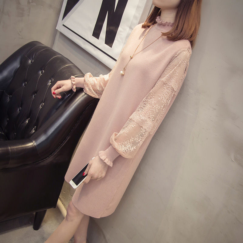 现在穿棉衣还太早，减龄洋气的针织衫，遮住拜拜肉，确实美