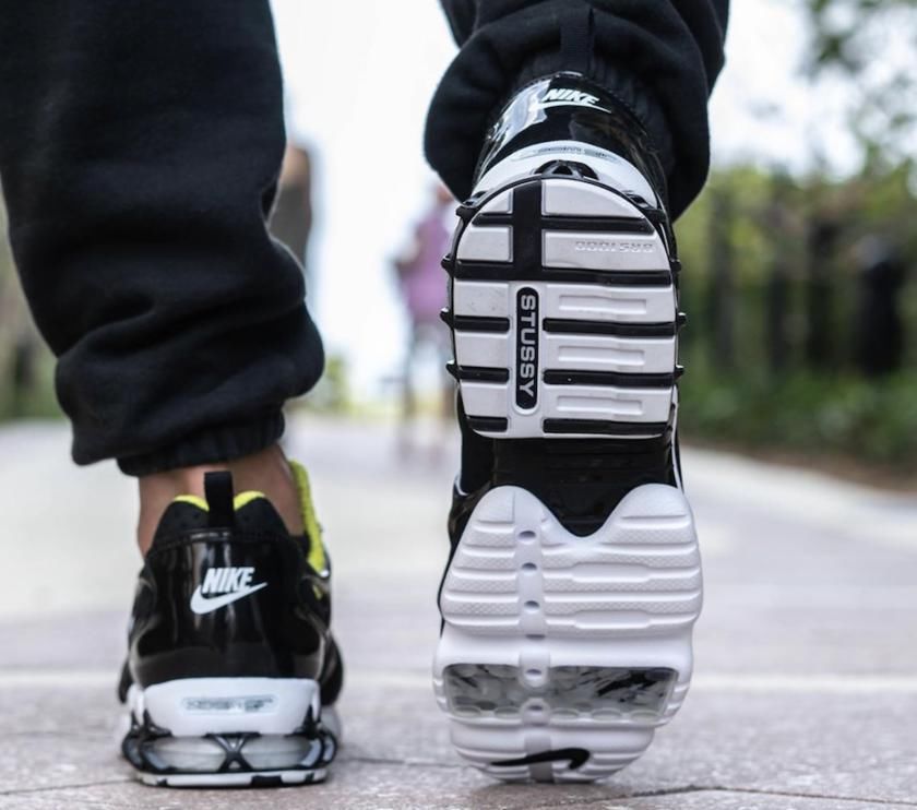 Nike@Stussy x Nike 新联名黑色款上脚照曝光!这款配色香不香?