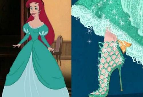 迪士尼公主们的裙子下都有怎样的风光?灰姑娘惊艳,花木兰太老土