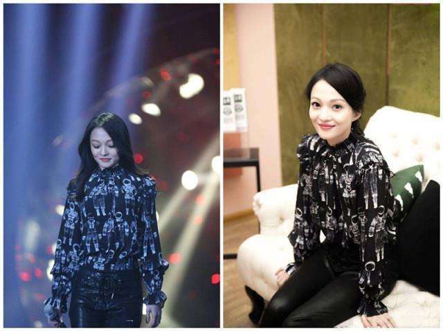 张韶涵把皮裤穿出了刘雯般的高级感, 邓紫棋换上渔网裤效果也神奇