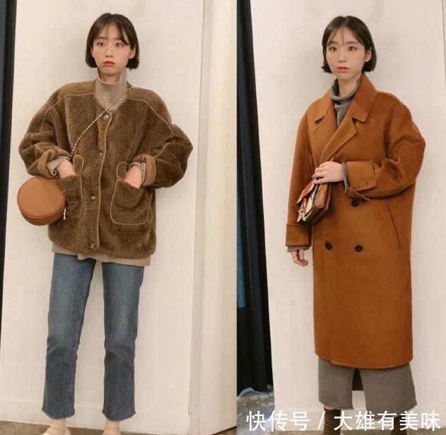 #冬天#短发小姐姐冬天穿搭日常，舒适又简洁，好看的“不像话”