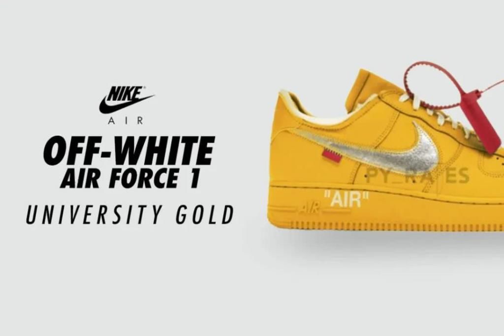 发售:每年都发?OW NIKE AF1 黄色曝光发售