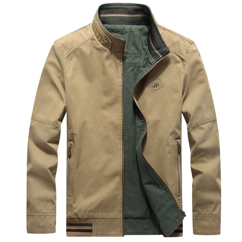 等我发了工资，一定给老公买件“双面穿”夹克，今秋穿不捂不热