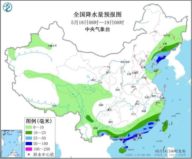  辽宁|今日华南南部及辽宁需警惕强降雨和强对流天气