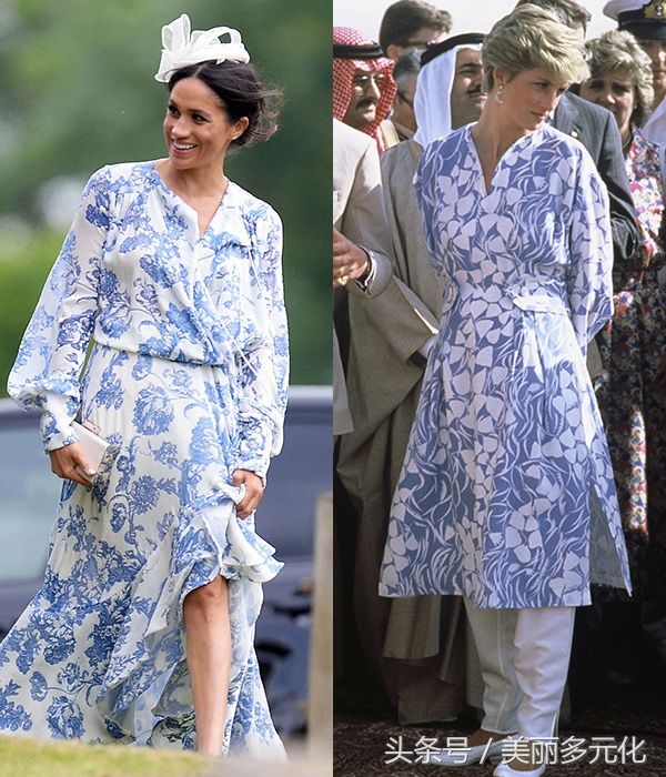 梅根的“二郎腿”坐姿有问题吗?一起看看她和戴安娜王妃的造型