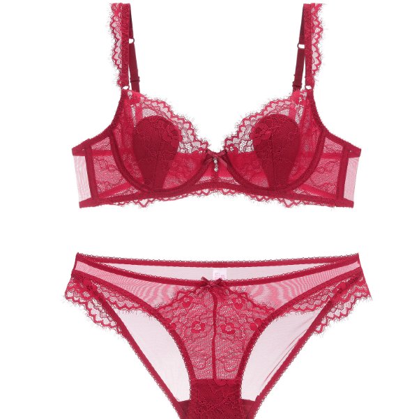 男人就是爱看女人穿蕾丝内内，尤其是图4，别问为什么