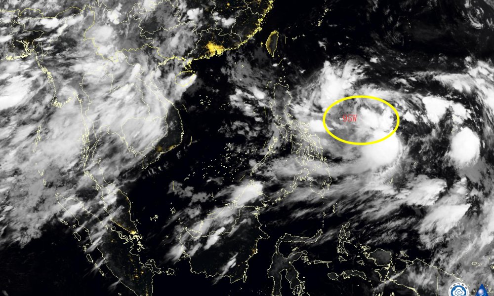  「全球变暖」大变？95W突然增强！风速提升到30KT，16号台风或快