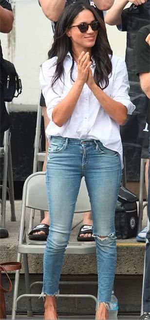 无视女王警告，又被哈里王子否定，梅根被批“太爱穿裤子”