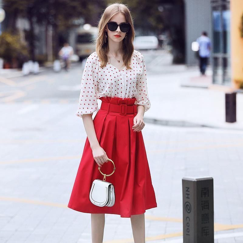 老婆又矮又胖，但穿上这新款A字裙，显瘦显高，大家都夸美