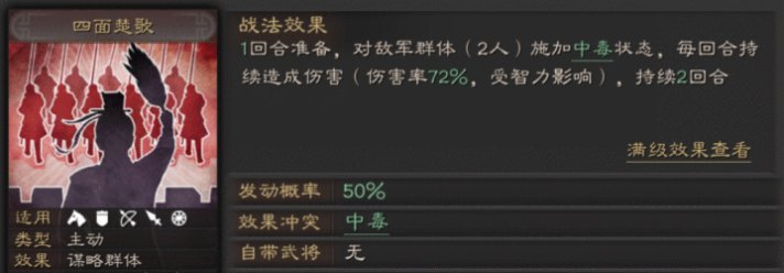 三国志战略版战法对应