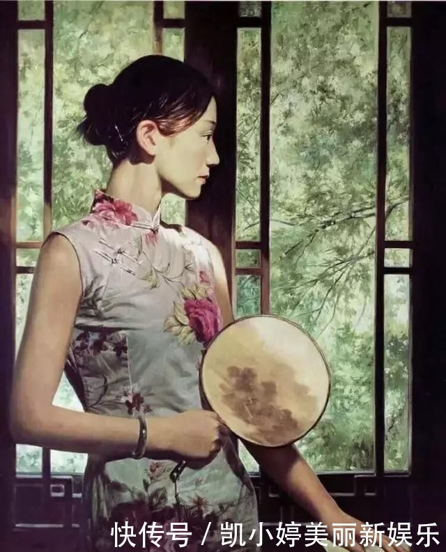 「名家」名家笔下的旗袍美人,温婉动人