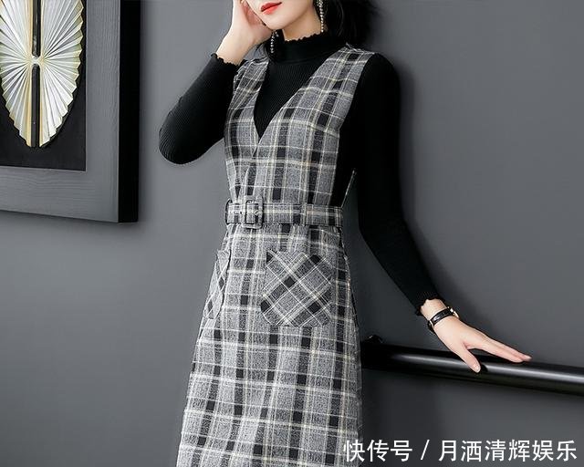 意想不到，竟有比旗袍更优雅的秋裙！若70后穿，美得天天不重样