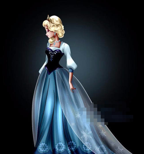 当迪士尼公主穿上定制礼服，白雪公主经典优雅，贝儿公主奢华！