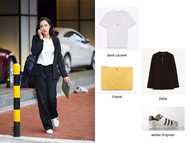 “秋雅”王智大热天还穿风衣凹造型，满分气质真的刚生完孩子吗