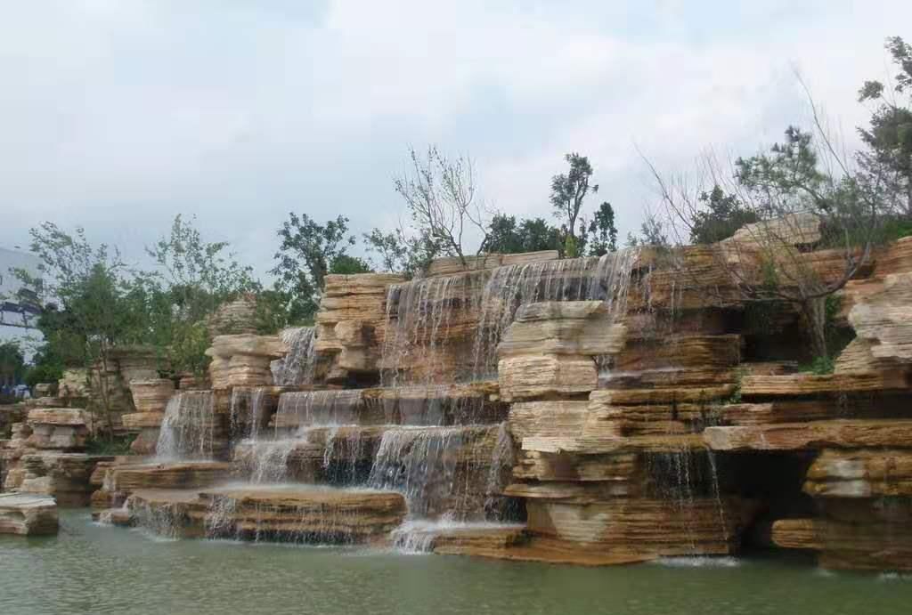  「庭院」庭院假山鱼池最佳位置