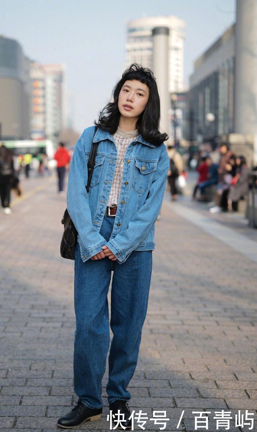  【美女】街拍：太古里的街头个个是美女，让人眼花缭乱