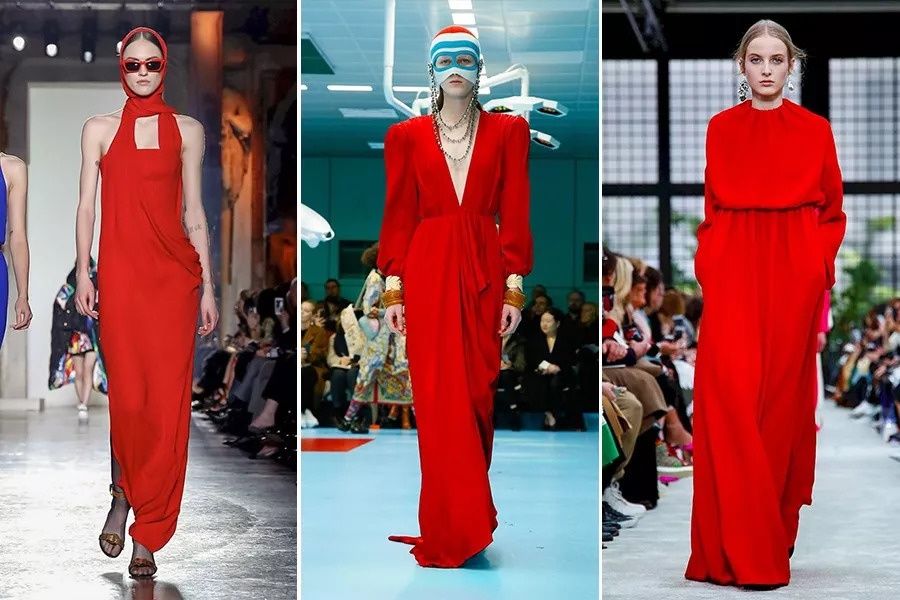 今年的秋冬流行色很吉利，还没到过年就要红火起来!