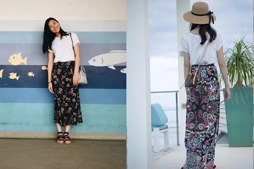 跟刘雯学穿T恤，做个精致的猪猪女孩~