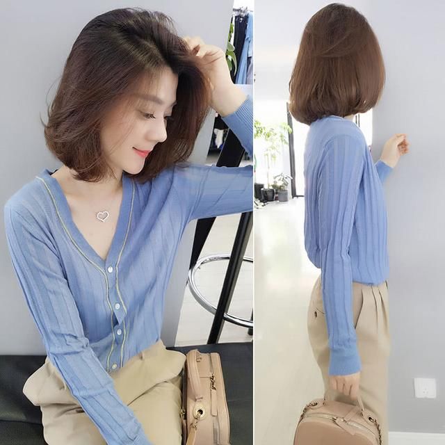 早晚温差大，瞧瞧这几款好看又不贵的精致小衫，不冷不热穿正好