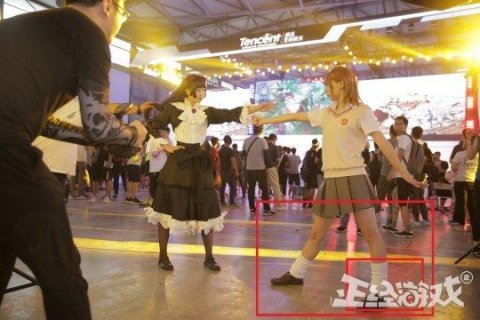 CJ2018：小姐姐已尽力，摄影师却不给力？美白大长腿被拍成小短粗