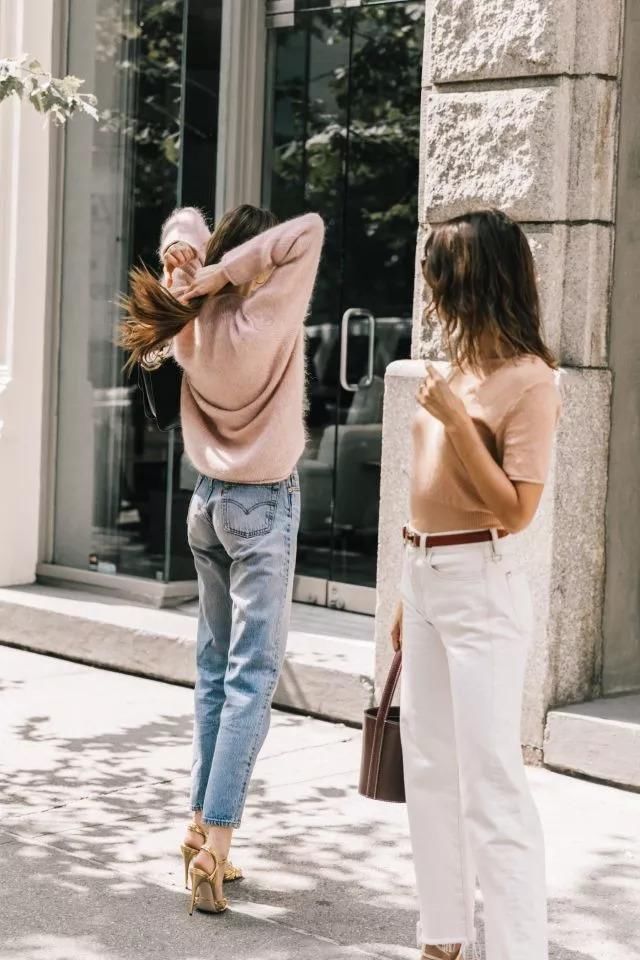 关于白色牛仔裤，这些是时尚博主没告诉过大家的搭配心机