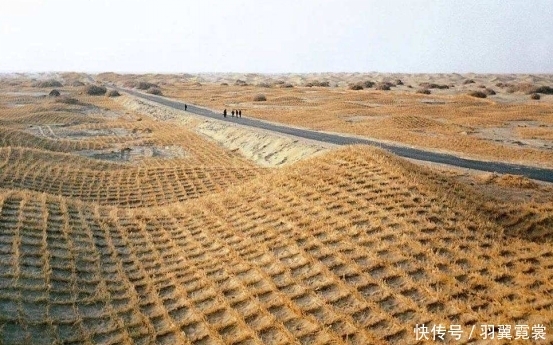  国人：国人发明的草方格：是世界治沙史的奇迹，被国外称为“中