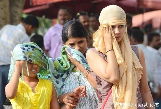  #空调#印度温度高达50度，穷人没有空调是如何忍受的？看完鼻尖