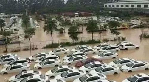 “山竹”过后，大量泡水车上市，曾30万的车卖5万块，值得吗？