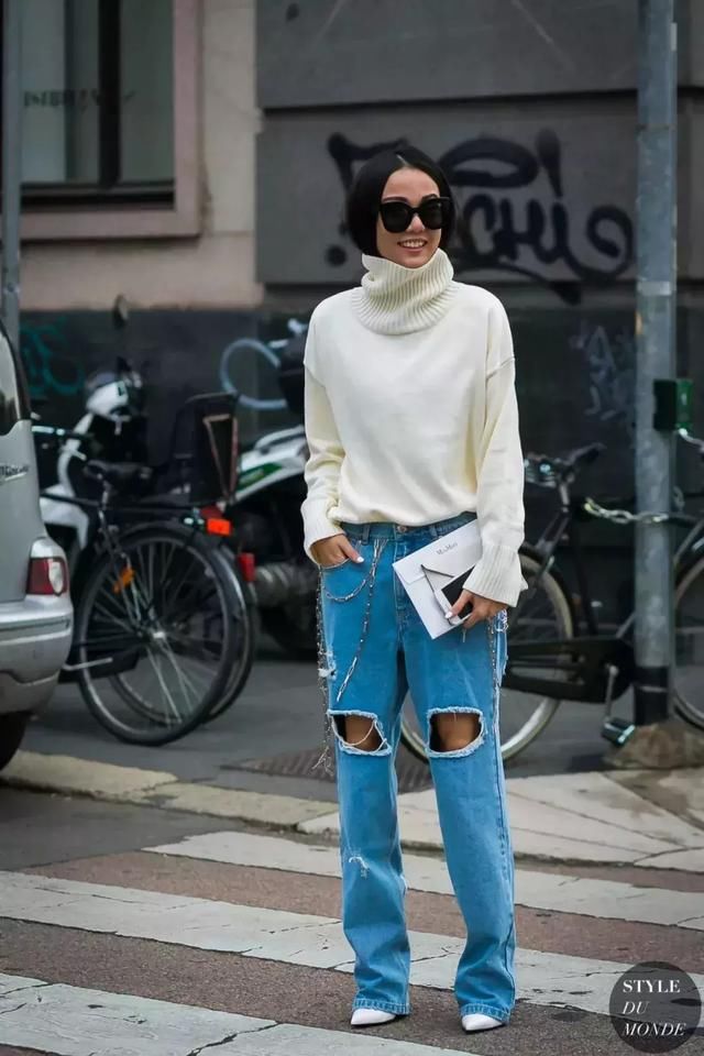 不卷裤脚才是真时髦！2018年最in的裤子长这样！