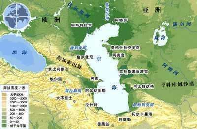 里海的河水注入量一直在减少，然而水位却在上升，秘密在里海下面