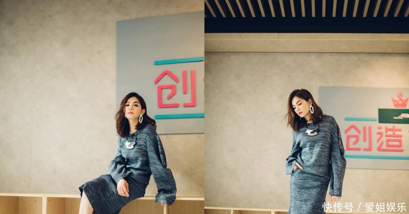 陈嘉桦脚踩恨天高, 搭配浅色短裙很淑女, 网友: 这才叫女人!