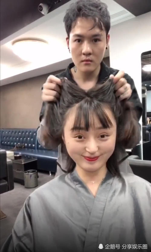 小奶猫妹子火了，理发师的一个骚操作，网友：神改造啊！