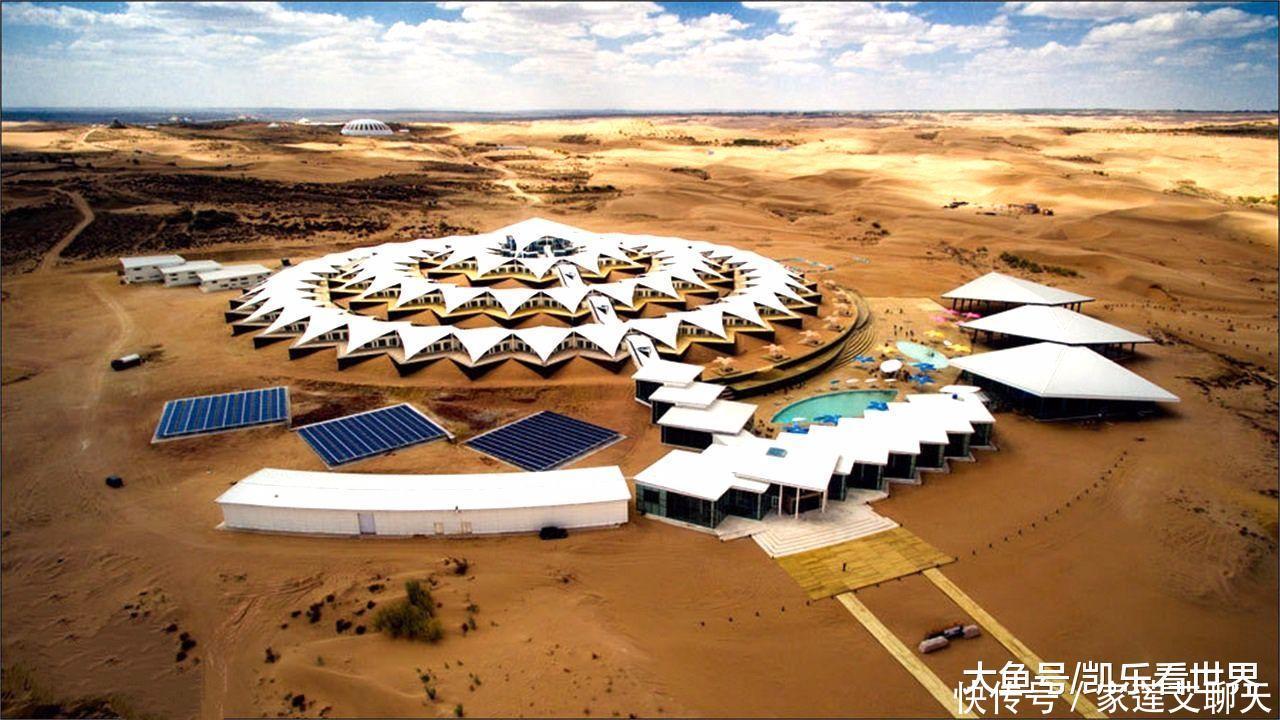 我国竟在沙漠里建酒店, 就地取材不用一点钢筋水泥, 你想去看看吗