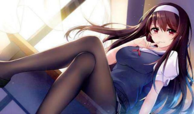 二次元中那些爱穿黑丝的女神PK肉丝女神，你更看好谁呢?