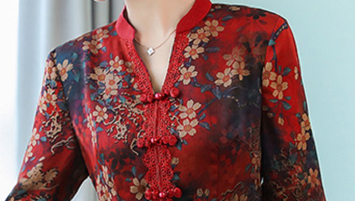 中国美:旗袍!显气质，遮肉显瘦，充满东方古典美