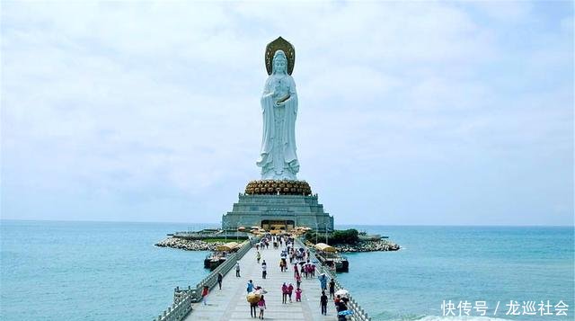 这座观音雕像花费8亿，建造6年才全部完成，飞机看到都要绕道