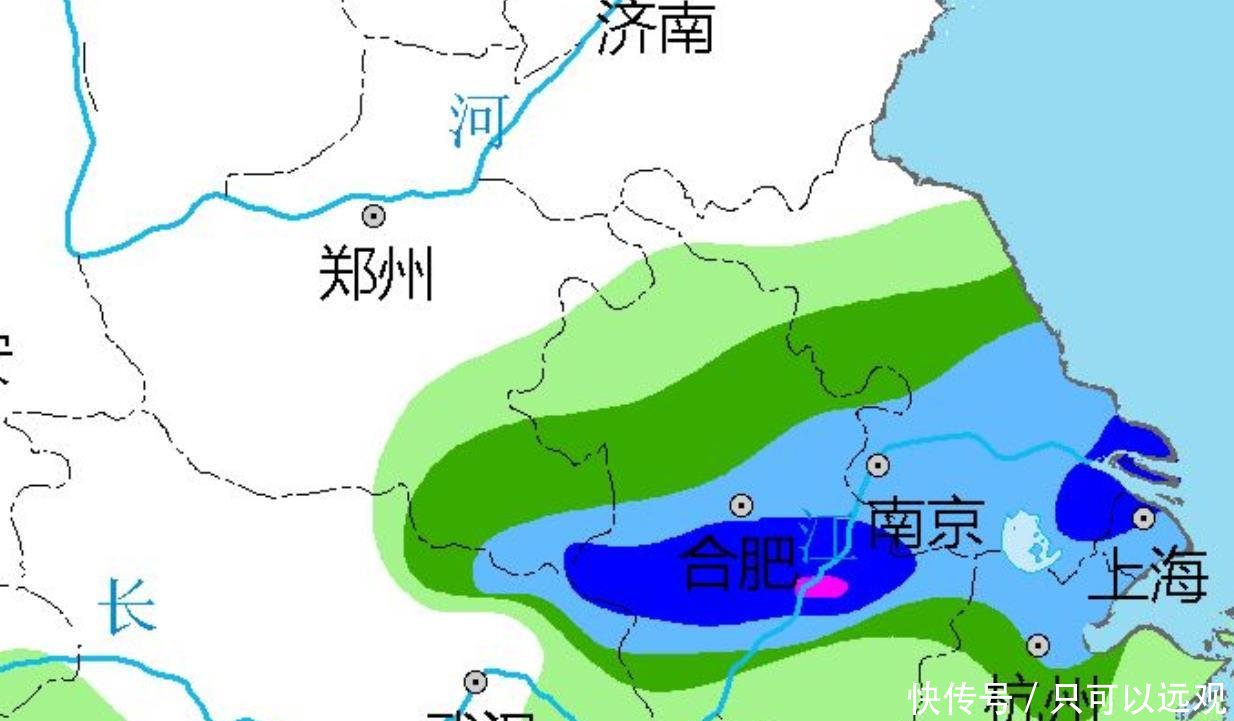  「安徽」河南 安徽 江苏！大面积降雨连下三天！中到大雨暴雨将