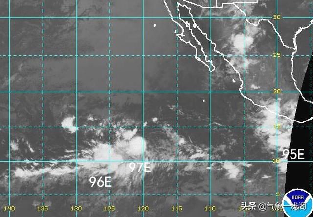 “双风暴”共舞或又来，一个或成强台风袭击这里，新胚胎97E诞生