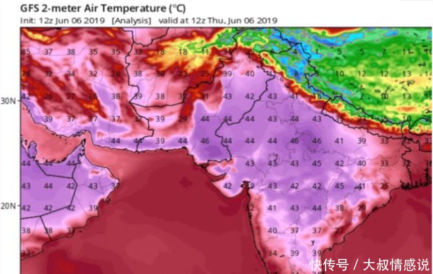 魔鬼50度！印度高温逼出偷水贼，路都化了，当地人从没见过！