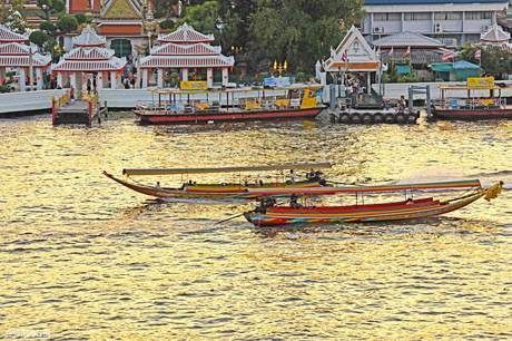 【看过】泰国曼谷“母亲河”,日落胜景浪漫醉人,这样的曼谷你看过吗