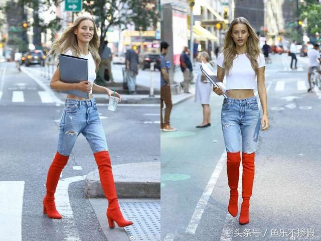 肯达尔詹娜夜出造型新颖,奇异的的靴子像袖套,还有更搞笑的!