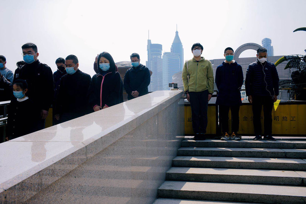  『全城』这一刻，上海，全城志哀