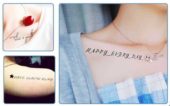 谁说纹身易后悔?现流行“穿脱”纹身，不喜欢?一分钟就脱下