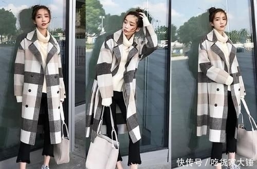 大衣:大衣搭配短靴or平底鞋,2019年最流行的穿搭,谁穿谁时髦