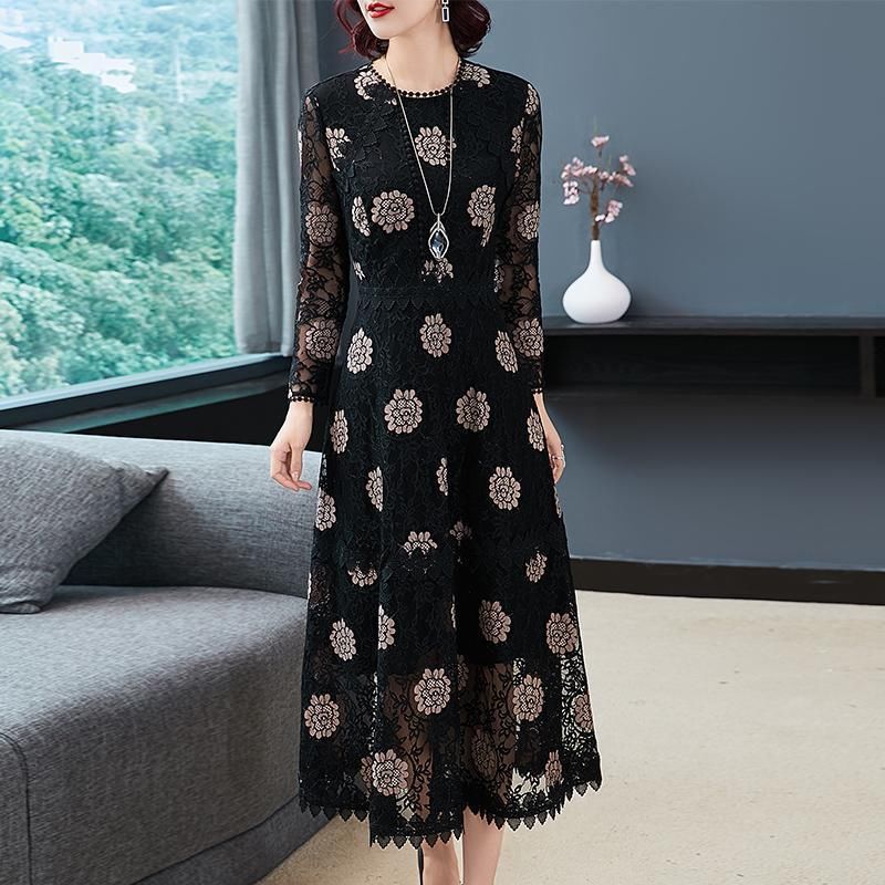 9月出炉了一波中高档秋裙，洋气又大方，建议四五十岁女人常穿